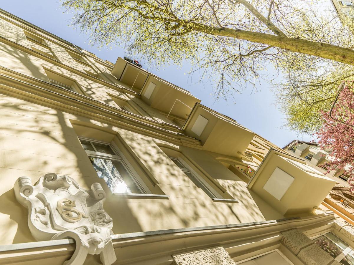 Hochwertige Altbauwohnung Im Modernen Stil In Wiesbaden - Kueche - Terrasse - Wlan - Zentral Exteriör bild