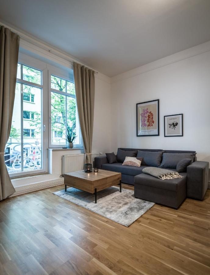 Hochwertige Altbauwohnung Im Modernen Stil In Wiesbaden - Kueche - Terrasse - Wlan - Zentral Exteriör bild