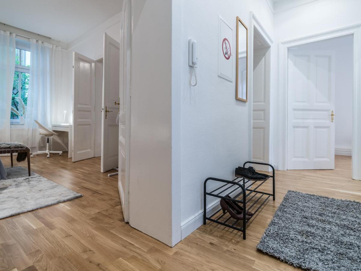 Hochwertige Altbauwohnung Im Modernen Stil In Wiesbaden - Kueche - Terrasse - Wlan - Zentral Exteriör bild